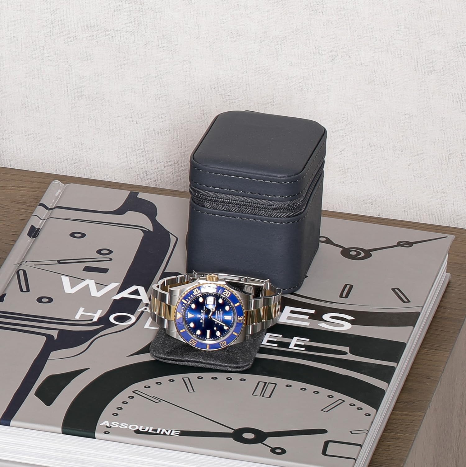 ROTHWELL Single Watch Travel Case (Carbon)