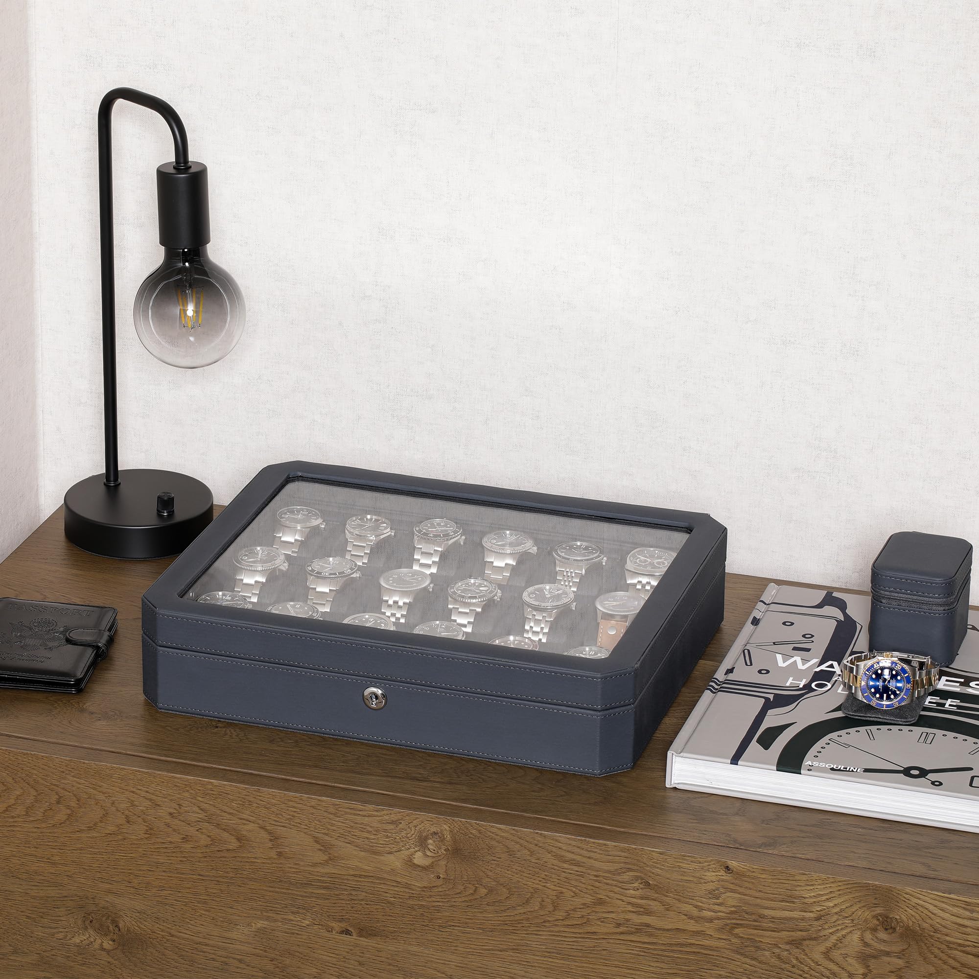 ROTHWELL 18 Slot Watch Case (Carbon)