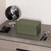 ROTHWELL 8 Watch Travel Case (Green/Tan)