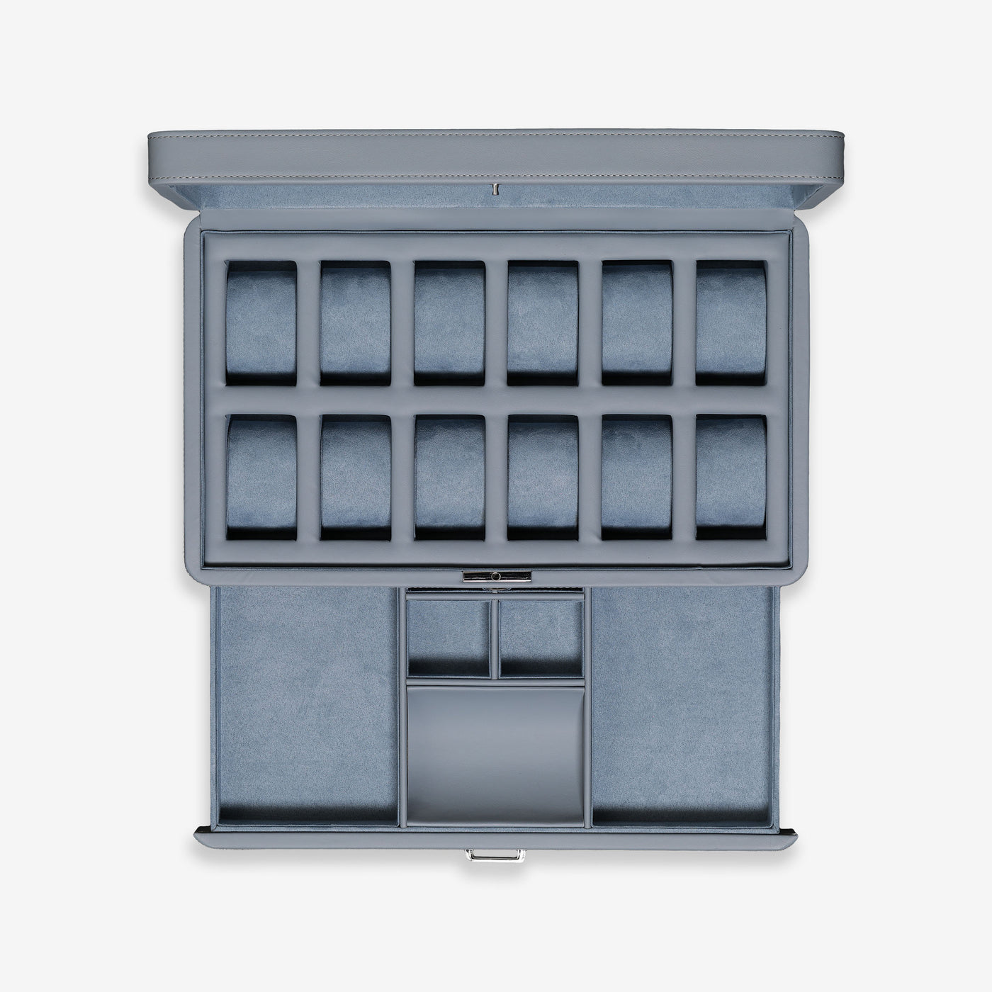 12 Slot Watch Box with Drawer (Articmist)