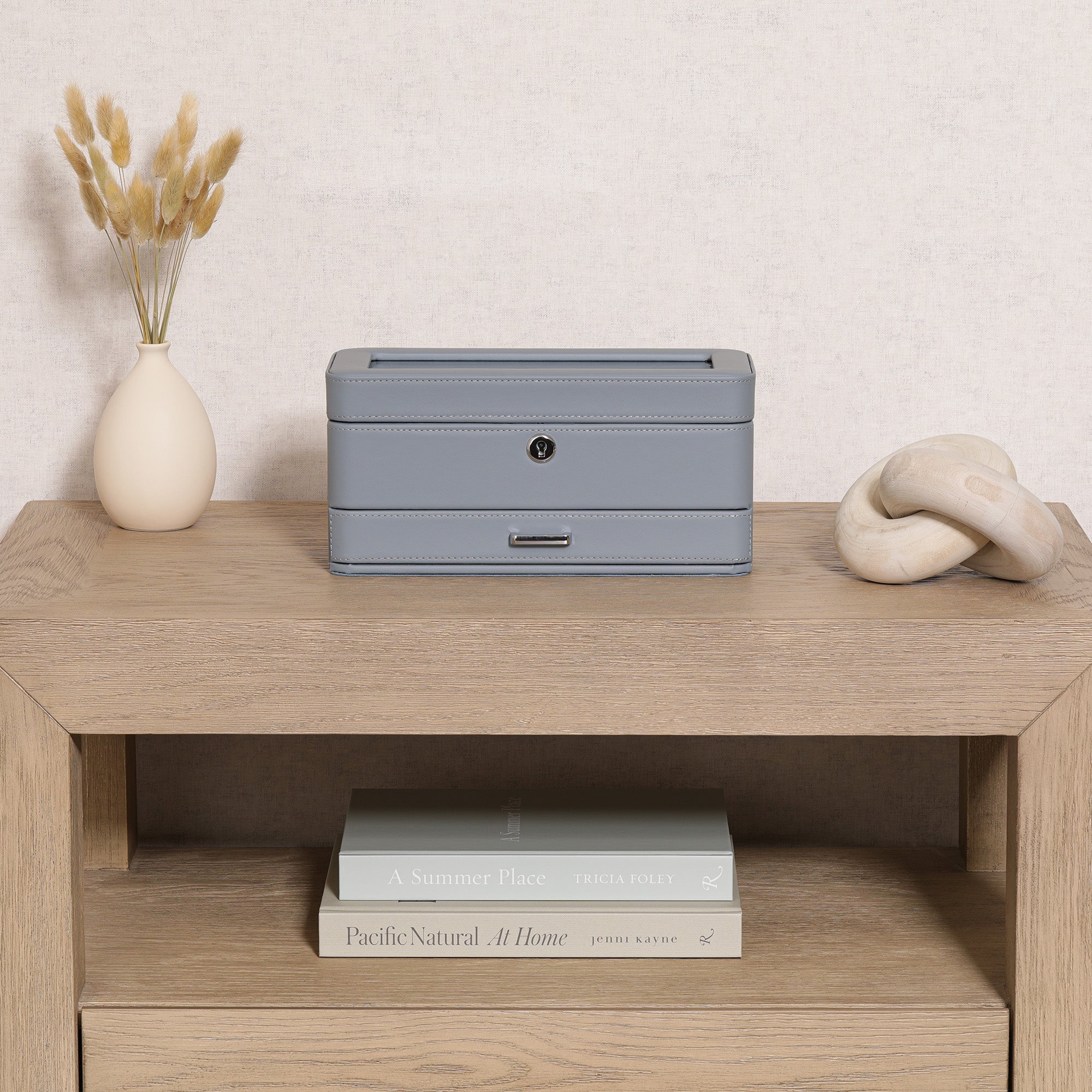 4 Slot Watch Box with Drawer (Articmist)