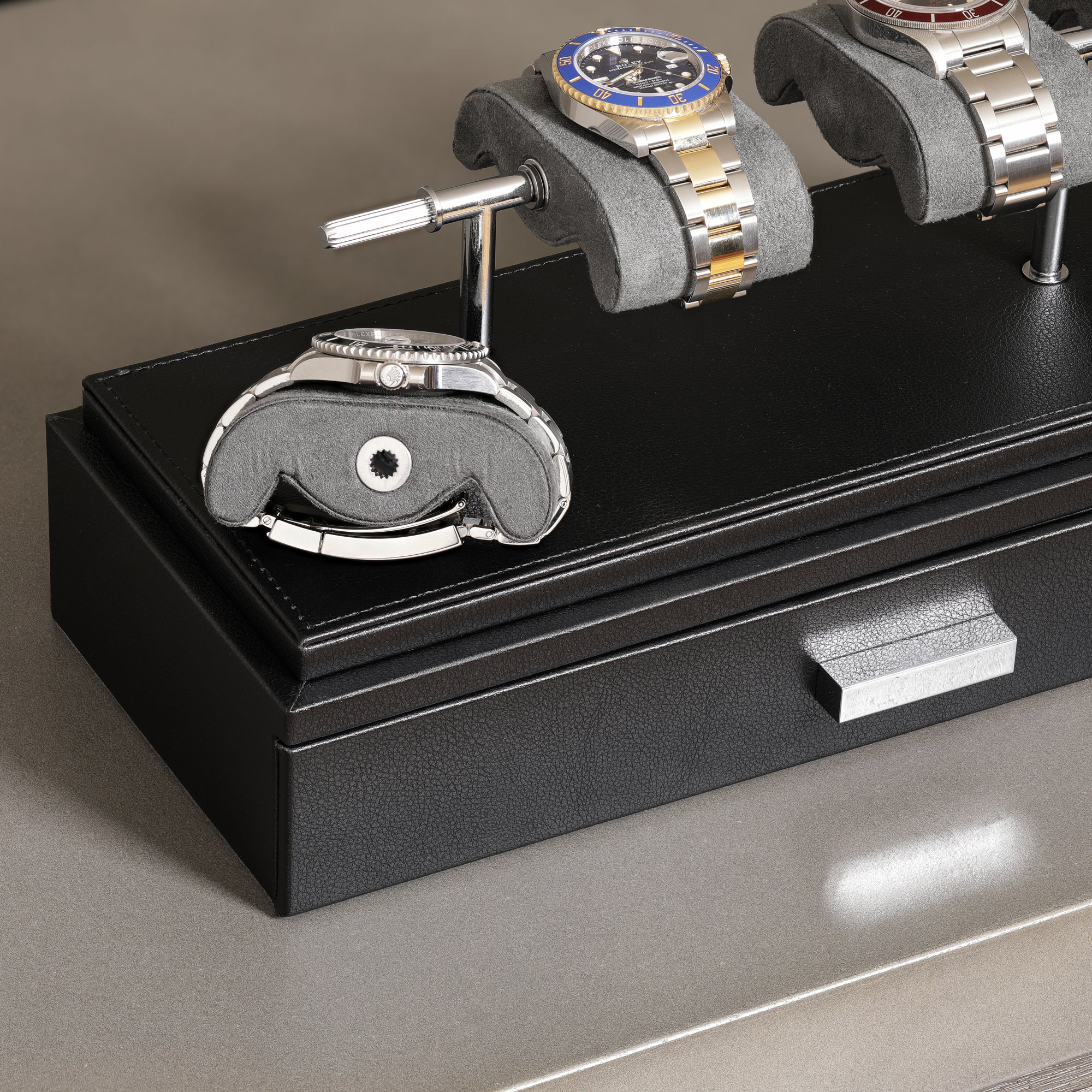 Rothwell Watch Display Case (Black Grey) RothwellSF