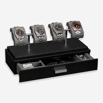 4 Watch Display (Black / Grey)