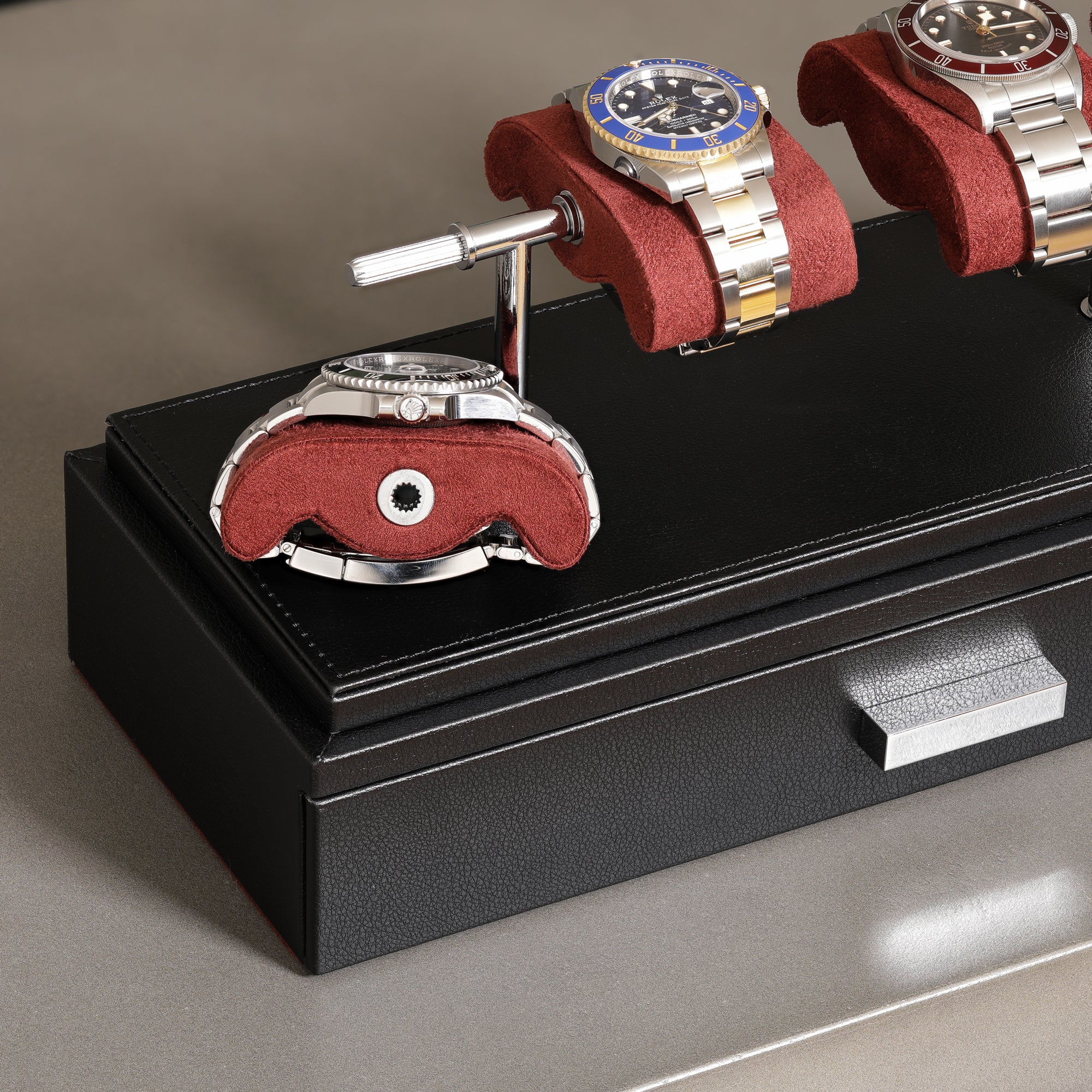 Rothwell Watch Display Case (Black Red) RothwellSF