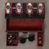 4 Watch Display (Black / Red)