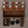 4 Watch Display (Tan / Brown)