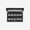 10 Slot Watch Box (Black / Grey)