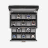 20 Slot Watch Box (Black / Grey)