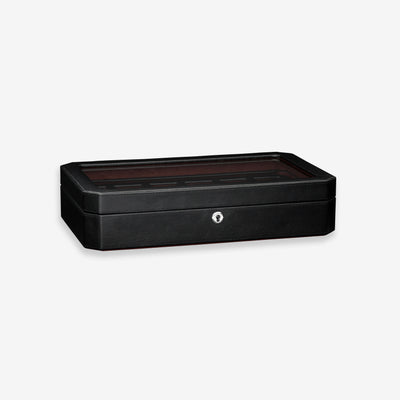 12 Slot Watch Box (Black / Red)