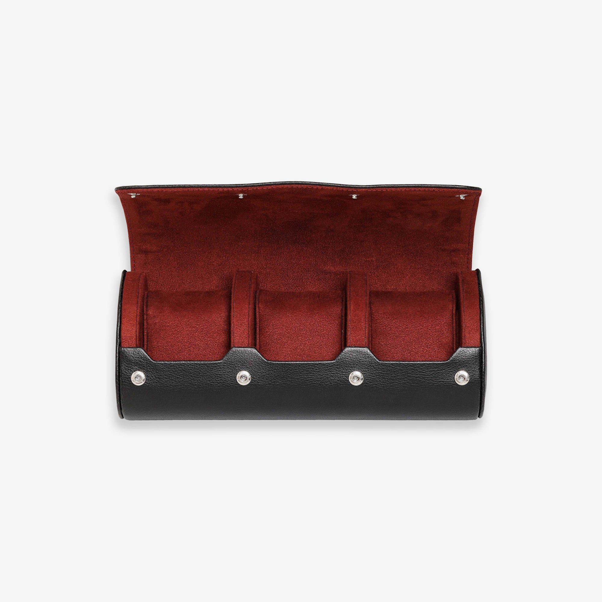 3 Watch Roll (Black / Red)